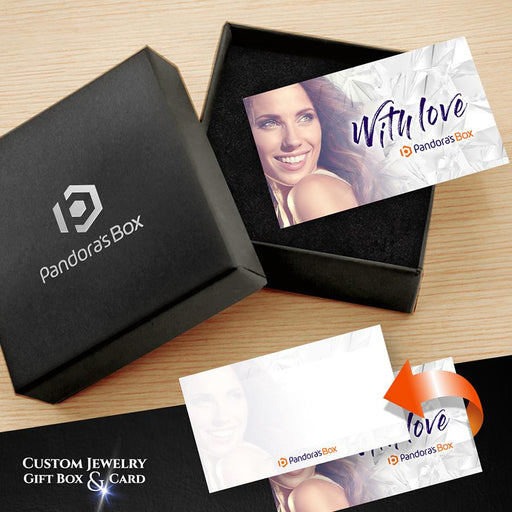 Black Gift Box with Card