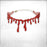 Gory Glam Faux Blood Choker