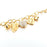 3 Sets of Crystal Heart Charm Bracelet