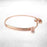 Happiness - Half Bangle Bracelet