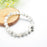 Whitest Ash Skull Beaded Bracelet