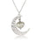 Moon Beams Glow-in-the-Dark Pendant Necklace