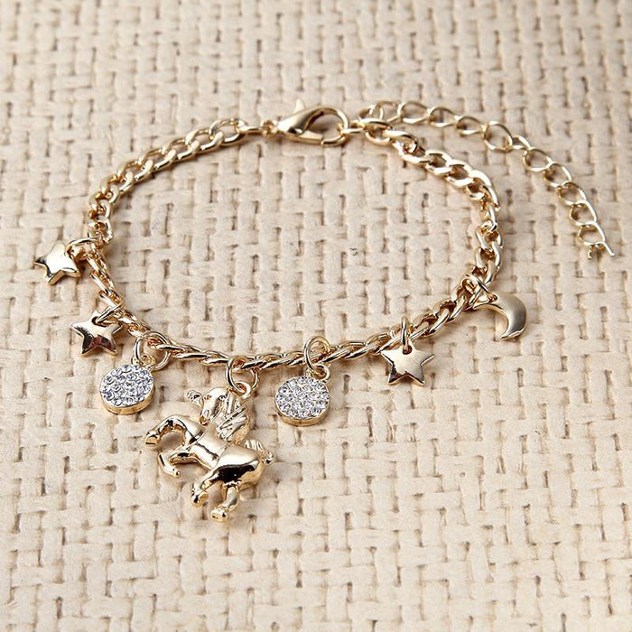 Unicorn Dreams Charm Bracelet