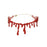 Gory Glam Faux Blood Choker