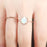 Opulent Essence Rose Gold Opal Ring