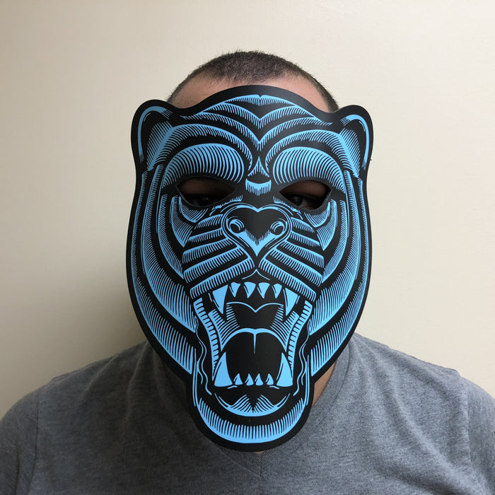 Killer Cat Light Up Mask