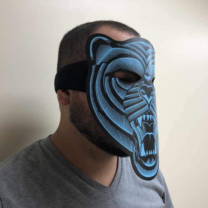 Killer Cat Light Up Mask