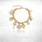 Love Locked Gold Charm Bracelet