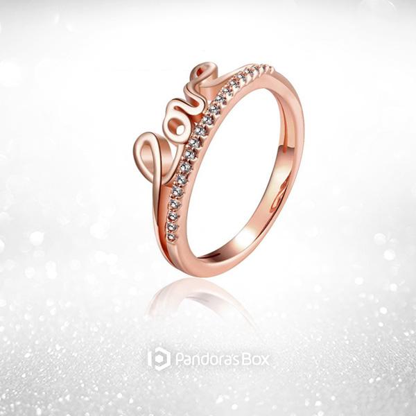 Love Yourself Rose Gold Ring