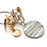 "LOVE" Crystal Tag Necklace