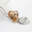 "LOVE" Crystal Tag Necklace