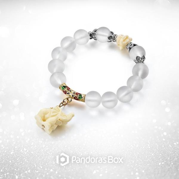 Lucky Elephant Beaded Bracelet