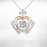 Luxe Crown Pendant Necklace