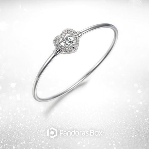 Luxe Heart Bangle