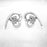 Luxe Heart Stud Earrings