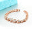 Rose Gold and Ice Bracelet