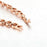 Rose Gold and Ice Bracelet