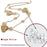Heart Chain Long Necklace with Austrian Crystals