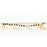 Butterfly Charm Double Strand Bracelet