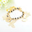 Butterfly Charm Double Strand Bracelet