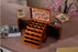 Deluxe Fold Out Wooden Jewelry Box