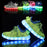 Flyknit Lace Ups - Kids LED Shoes (FREE SHIPPING)