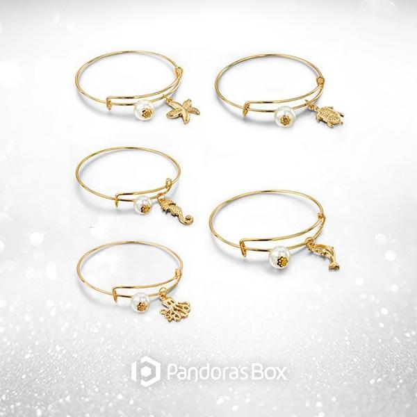 Ocean Lover's Bangle Set