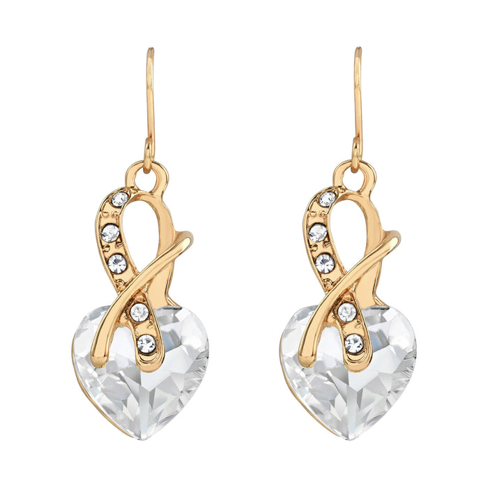Wishful Heart Necklace and Earrings Set