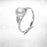 Pearl and Glimmer Sterling Silver Ring