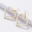 Pearly Hearts Drop Earring