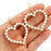 Pearly Hearts Drop Earring