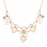 Petals and Gems Statement Necklace