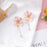Pink Blossoms Crystal Drop Earrings