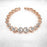 Rose Gold and Ice Bracelet