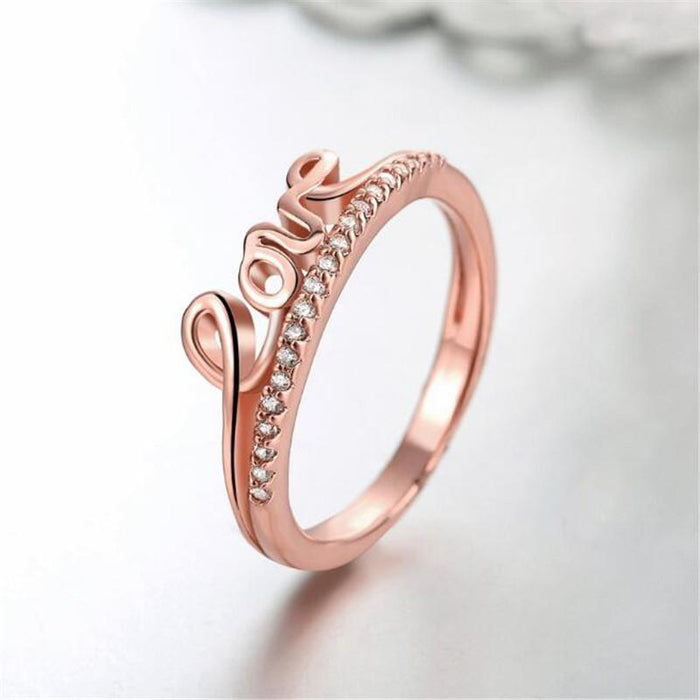 Love Yourself Rose Gold Ring