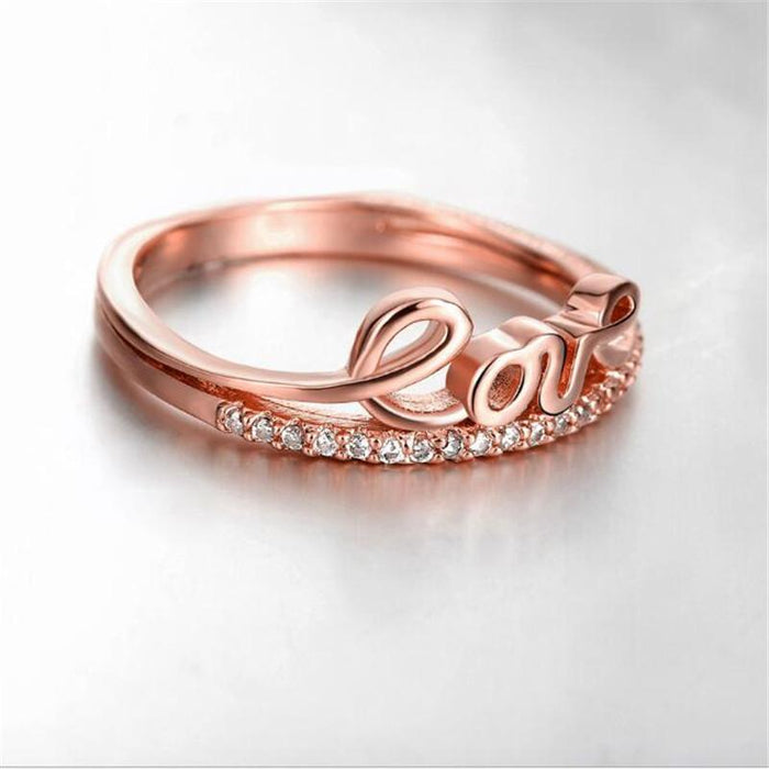 Love Yourself Rose Gold Ring