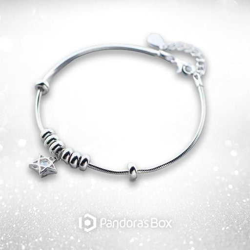 Shooting Star Sterling Silver Bracelet