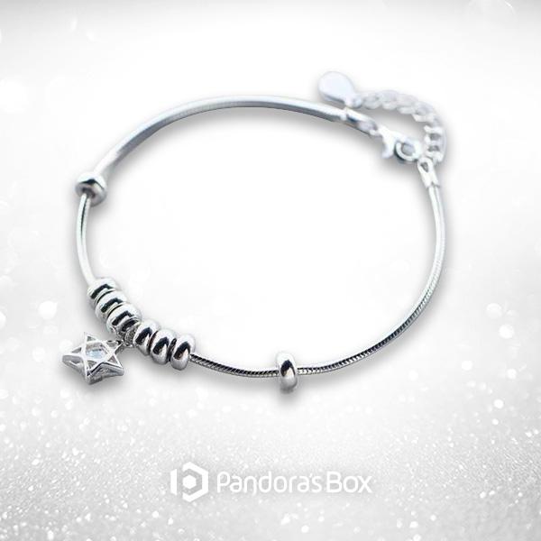 Shooting Star Sterling Silver Bracelet