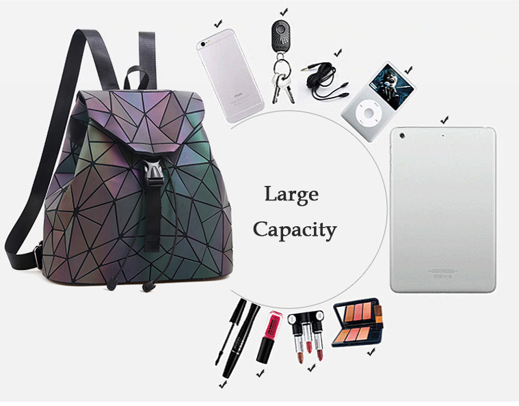 2 Sets of Chameleon Prism Backpack