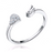 Angel Love Sterling Silver Ring