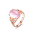 Sweet Rose Adjustable Crystal Ring
