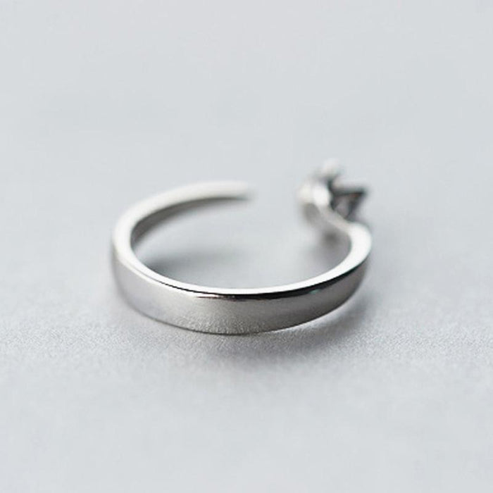 Shooting Star Sterling Silver Ring