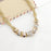 Entwined Gold Metal Necklace