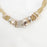 Entwined Gold Metal Necklace