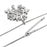 Crystal Tree of Life Pendant Necklace
