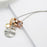 "LOVE" Crystal Tag Necklace