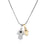 Hamsa Double Charm Necklace