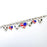 American Pride Heart Charm Bracelet