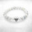 Whitest Ash Skull Beaded Bracelet