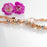 Entwined Rose Gold Metal Necklace